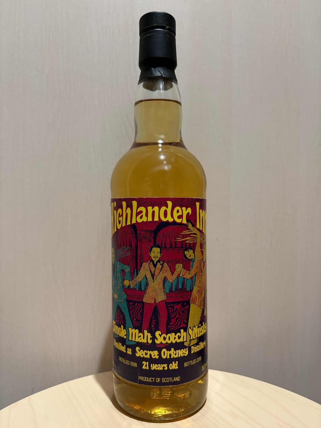 秘密奥克尼1998-2019 21年 三河*Highlander Inn 高原骑士21年
