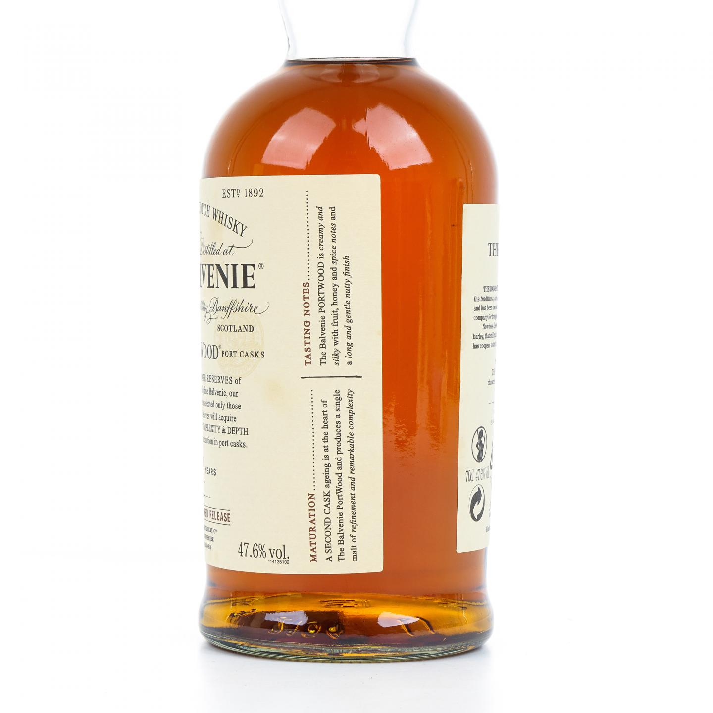 百富 21年 波特桶后熟 700ml