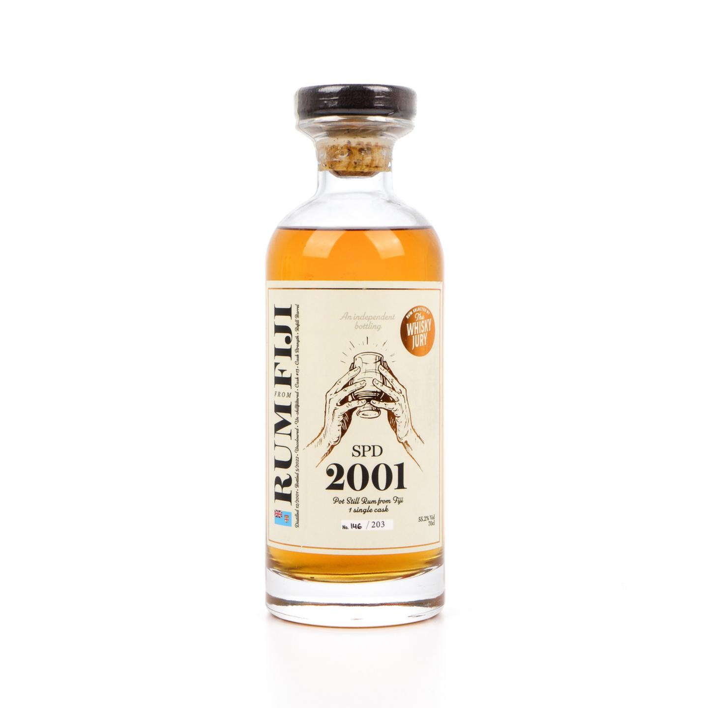 斐济 南太平洋蒸馏厂 2001-2022 单桶朗姆酒 TWJ
