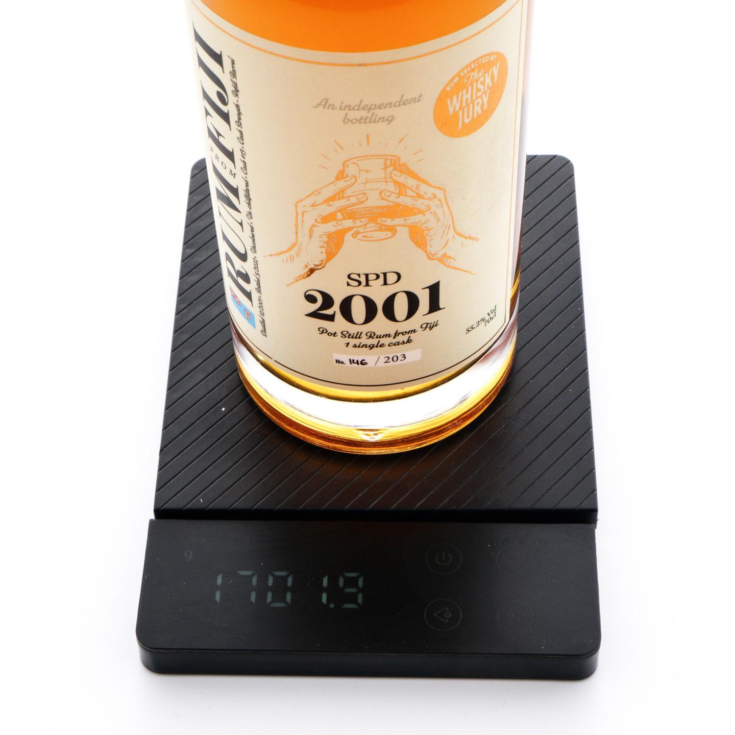 斐济 南太平洋蒸馏厂 2001-2022 单桶朗姆酒 TWJ