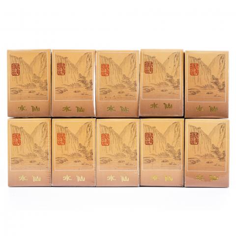 1990年代 岩茶总厂水仙 10盒组*25g 干仓