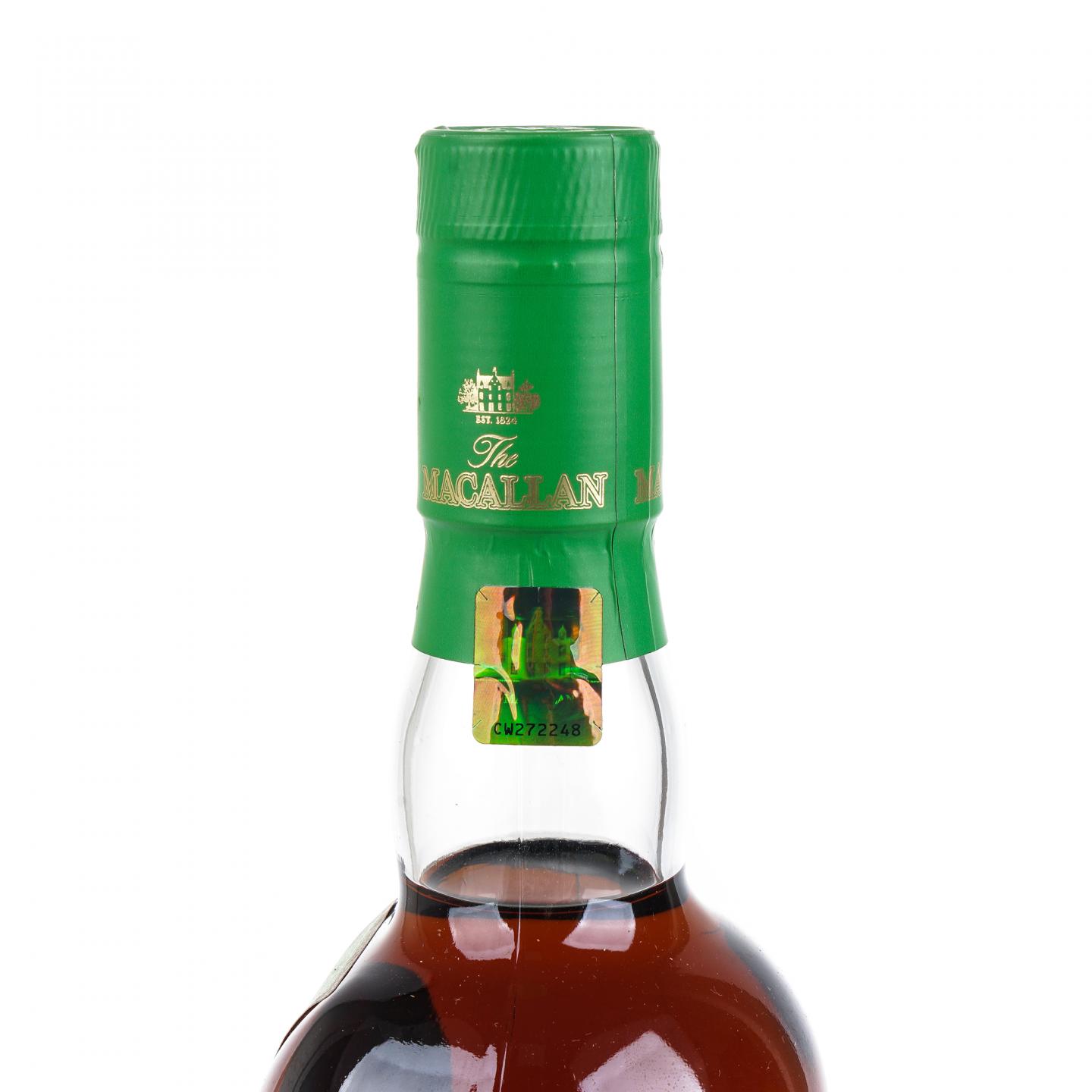麦卡伦 2018 Edition No.4 绿标 750ml 非原盒