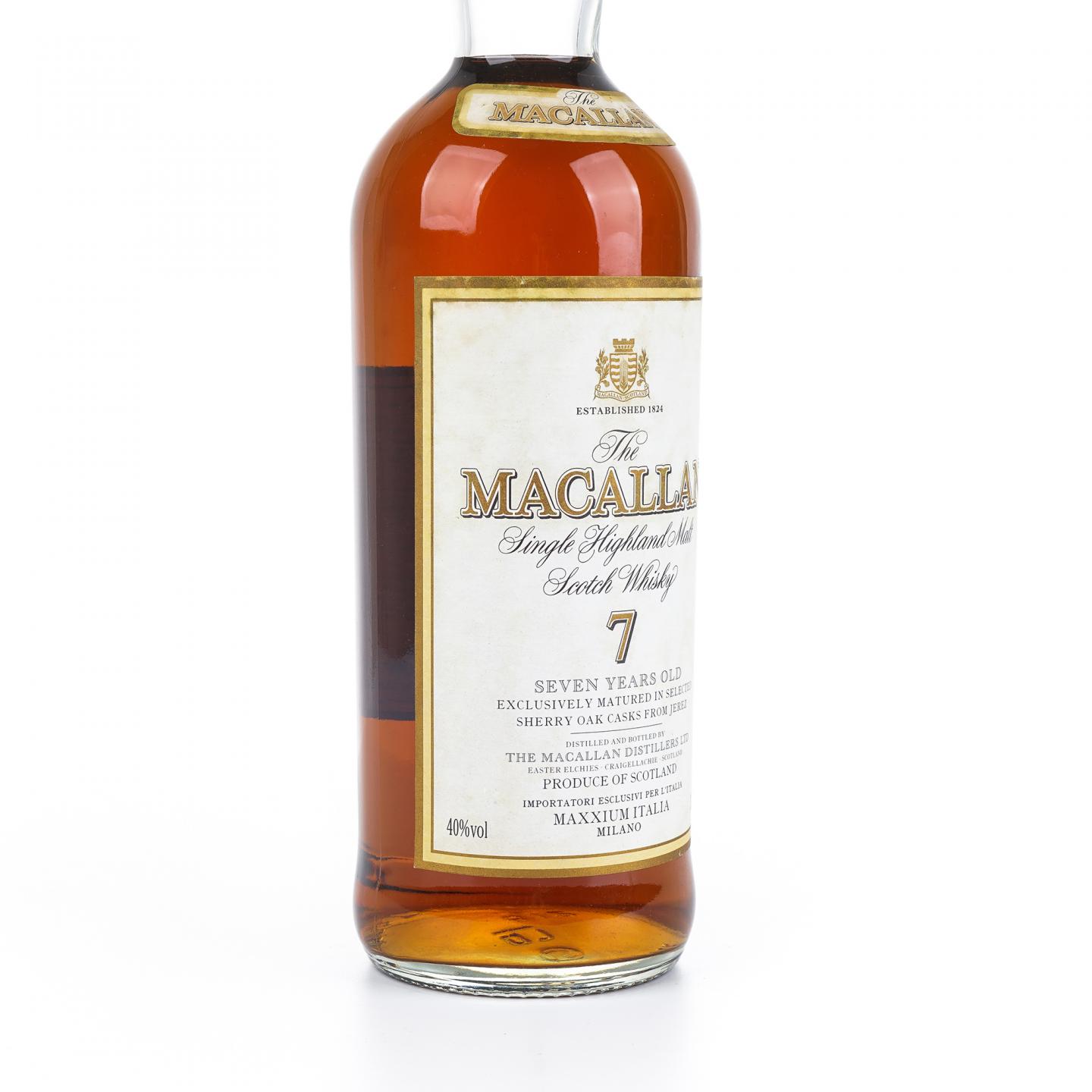 麦卡伦 7年 雪莉桶 1000ml