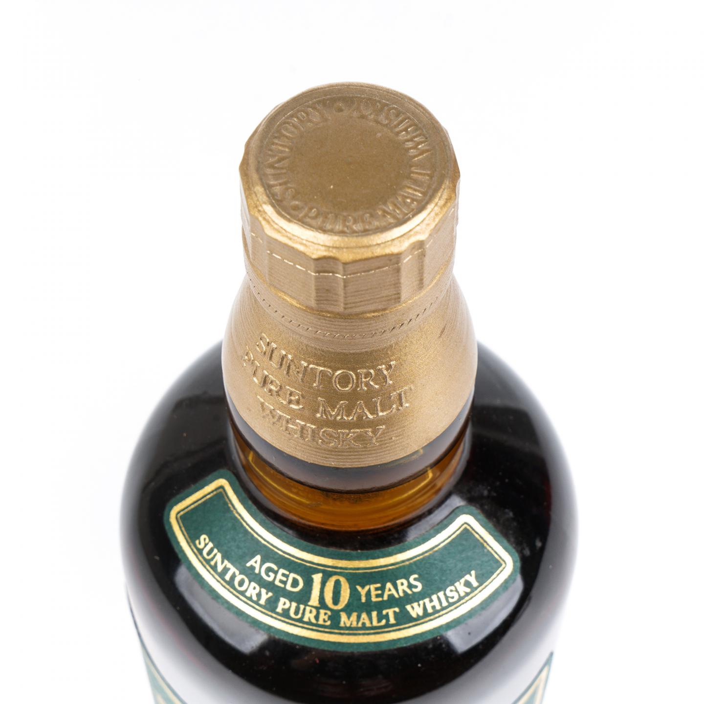 山崎 10年 金花标 Pure Malt 绿标