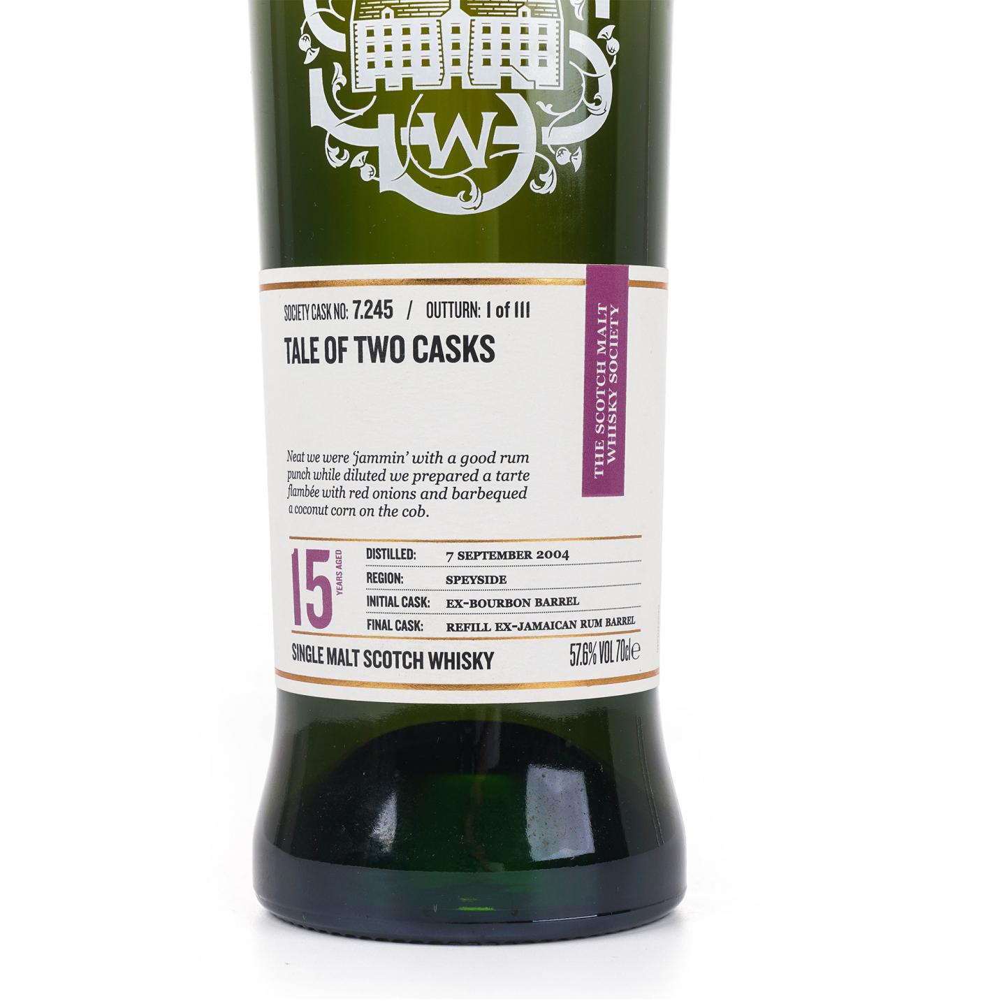 SMWS 7.245 朗摩 15年 2004 行货