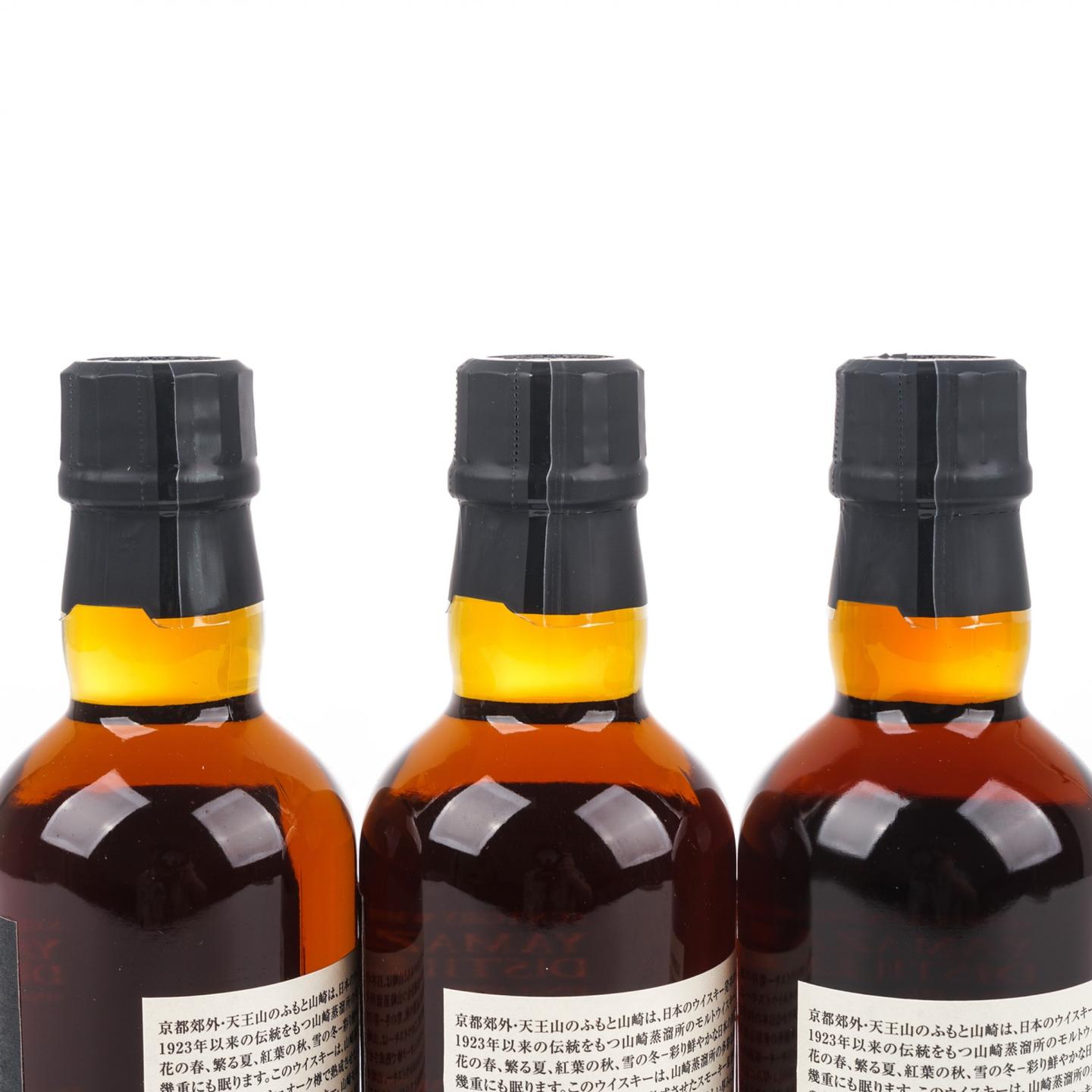 【中样】山崎蒸馏所限定 Peated Malt 180ml*3支组