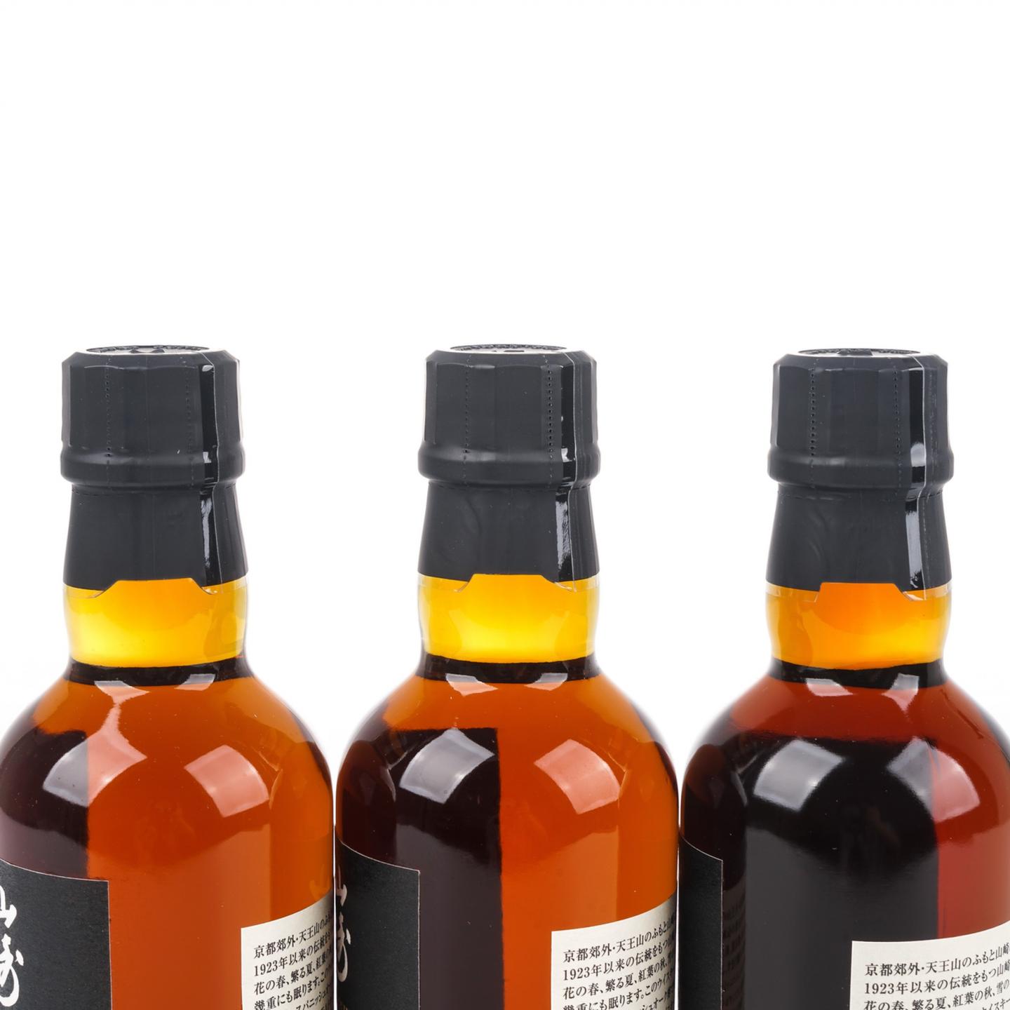 【中样】山崎蒸馏所限定 Peated Malt 180ml*3支组