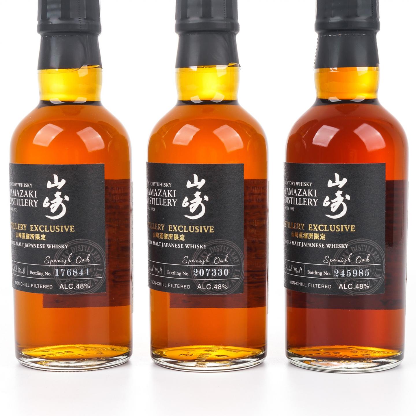 【中样】山崎蒸馏所限定 Peated Malt 180ml*3支组