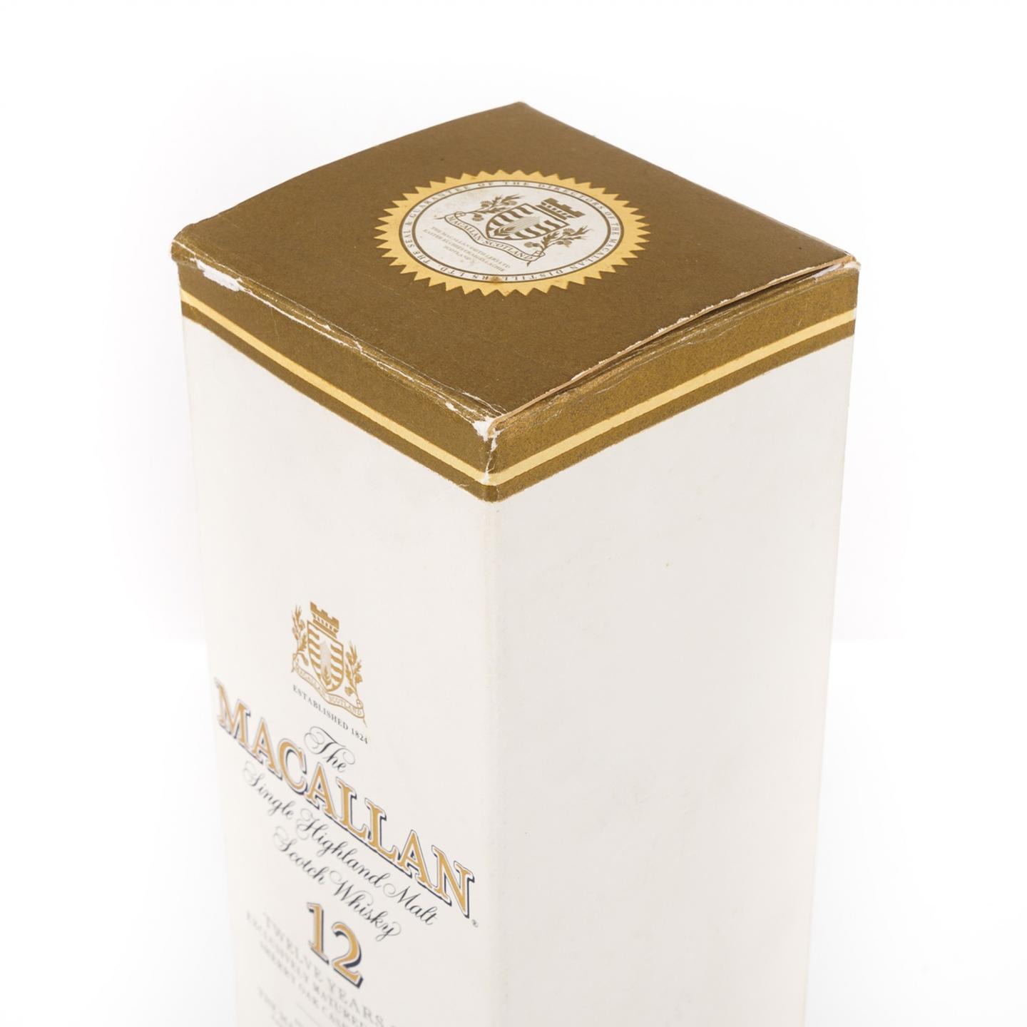 麦卡伦 12年 雪莉桶 1升装 43%Vol.