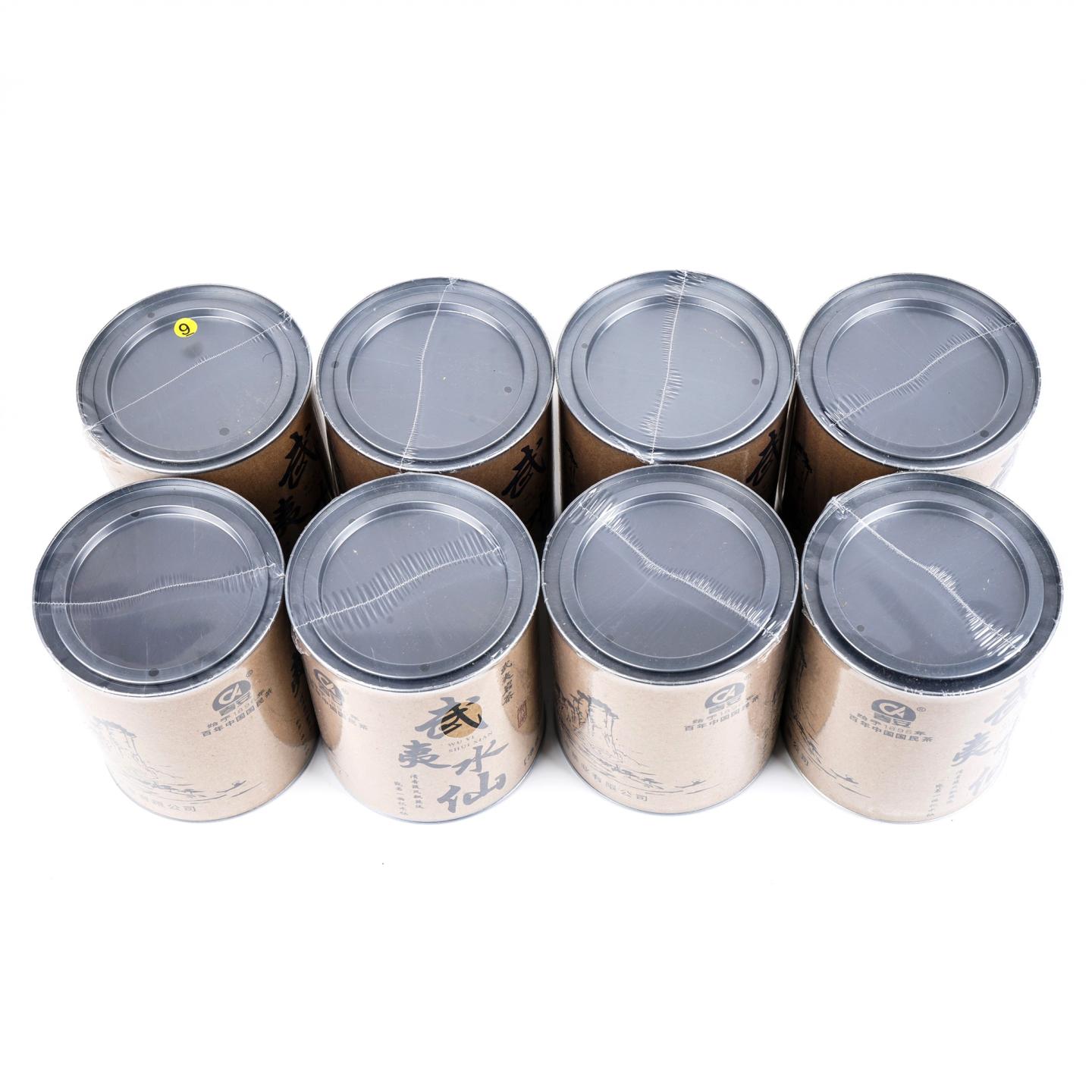 2003年原料 宝潭茶业 武夷水仙 8罐组*100g 干仓