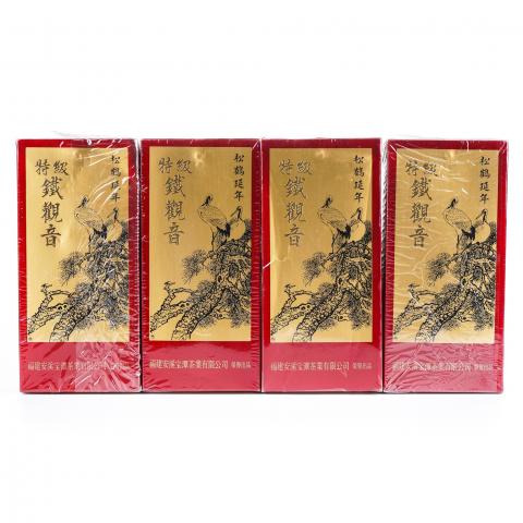 1996年 宝潭茶业 松鹤延年 铁观音 4盒组*400g 干仓