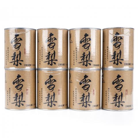 2003年原料 宝潭茶业 雪梨岩茶 8罐组*100g 干仓