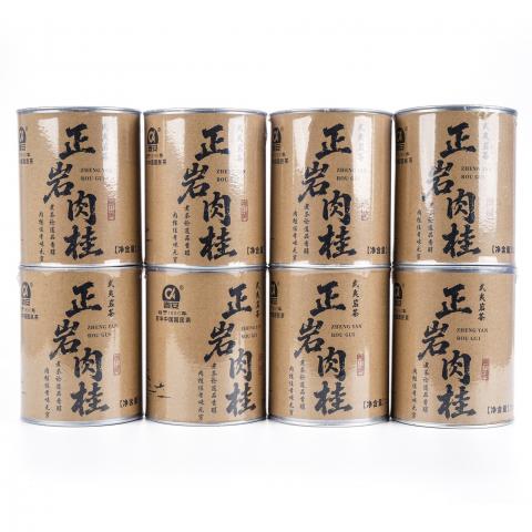 2001年原料 宝潭茶业 武夷肉桂 8罐组*100g 干仓