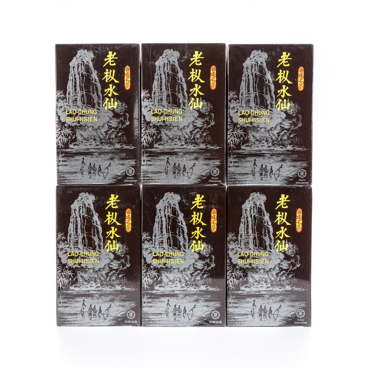 2013年 厦门茶叶进出口有限公司 老枞水仙 6盒组*125g 干仓