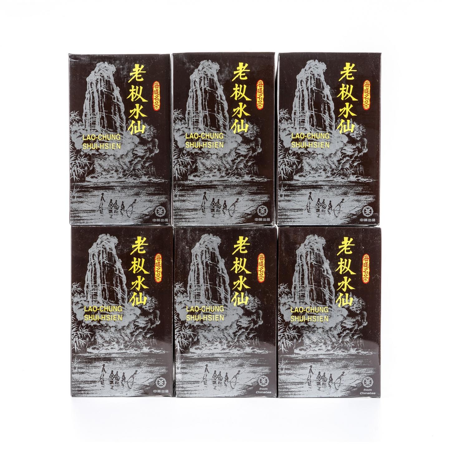 2013年 厦门茶叶进出口有限公司 老枞水仙 6盒组*125g 干仓