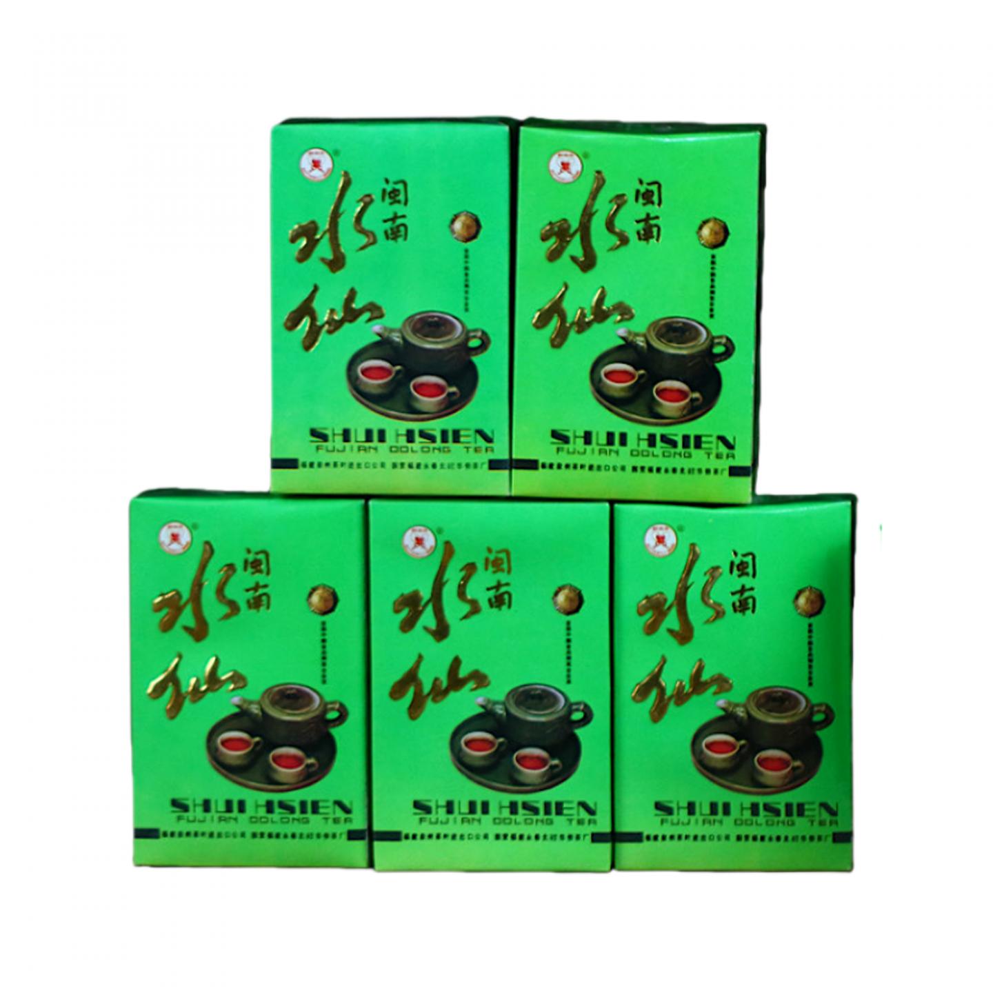 1990年代 蝴蝶牌 闽南水仙 5盒*125g 干仓