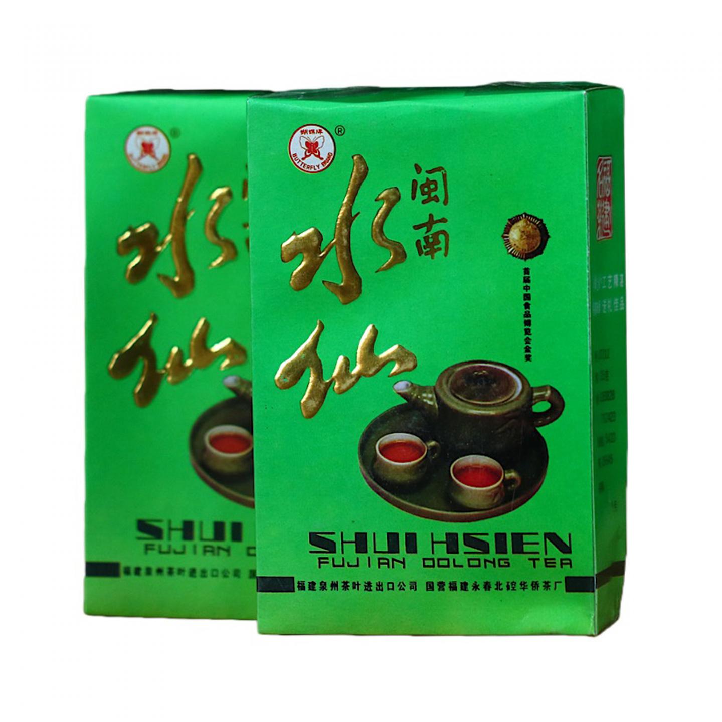 1990年代 蝴蝶牌 闽南水仙 5盒*125g 干仓