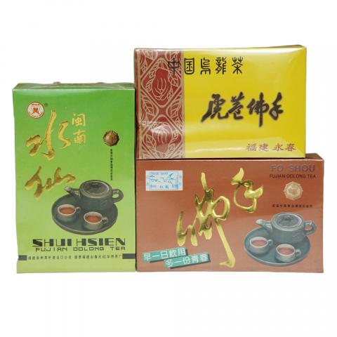 1990年代 国营北硿华侨茶厂出品 乌龙 3盒组 干仓