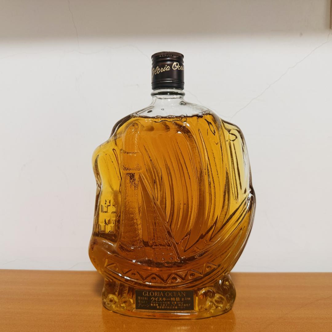 70年代 轻井泽 三乐帆船水晶瓶年份威士忌 43% 760ml