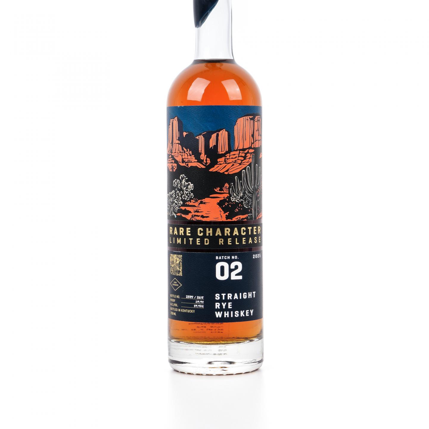 Rare Character 2025 黑麦威士忌 Batch 02 750ml