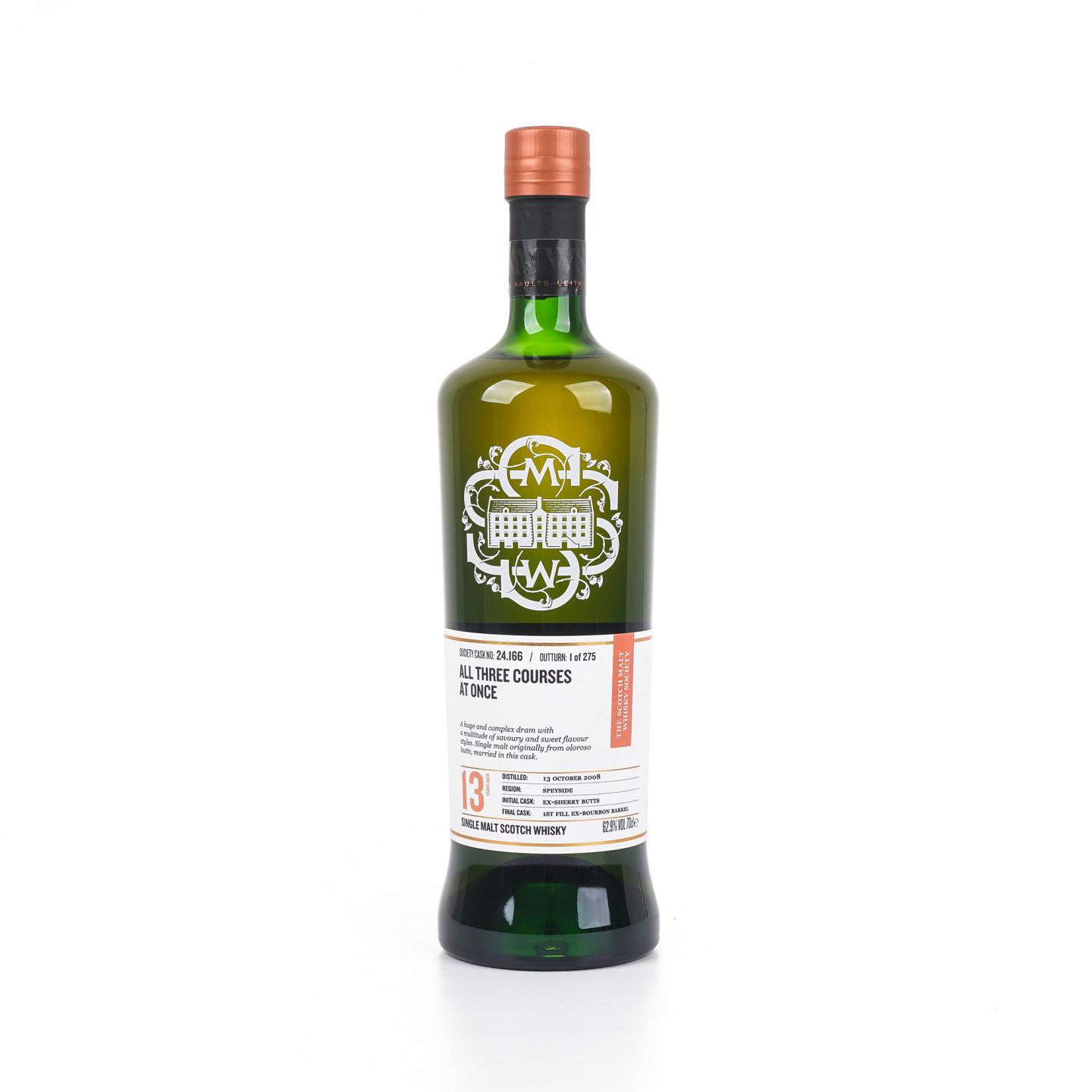 SMWS 24.166 麦卡伦 13年 2008