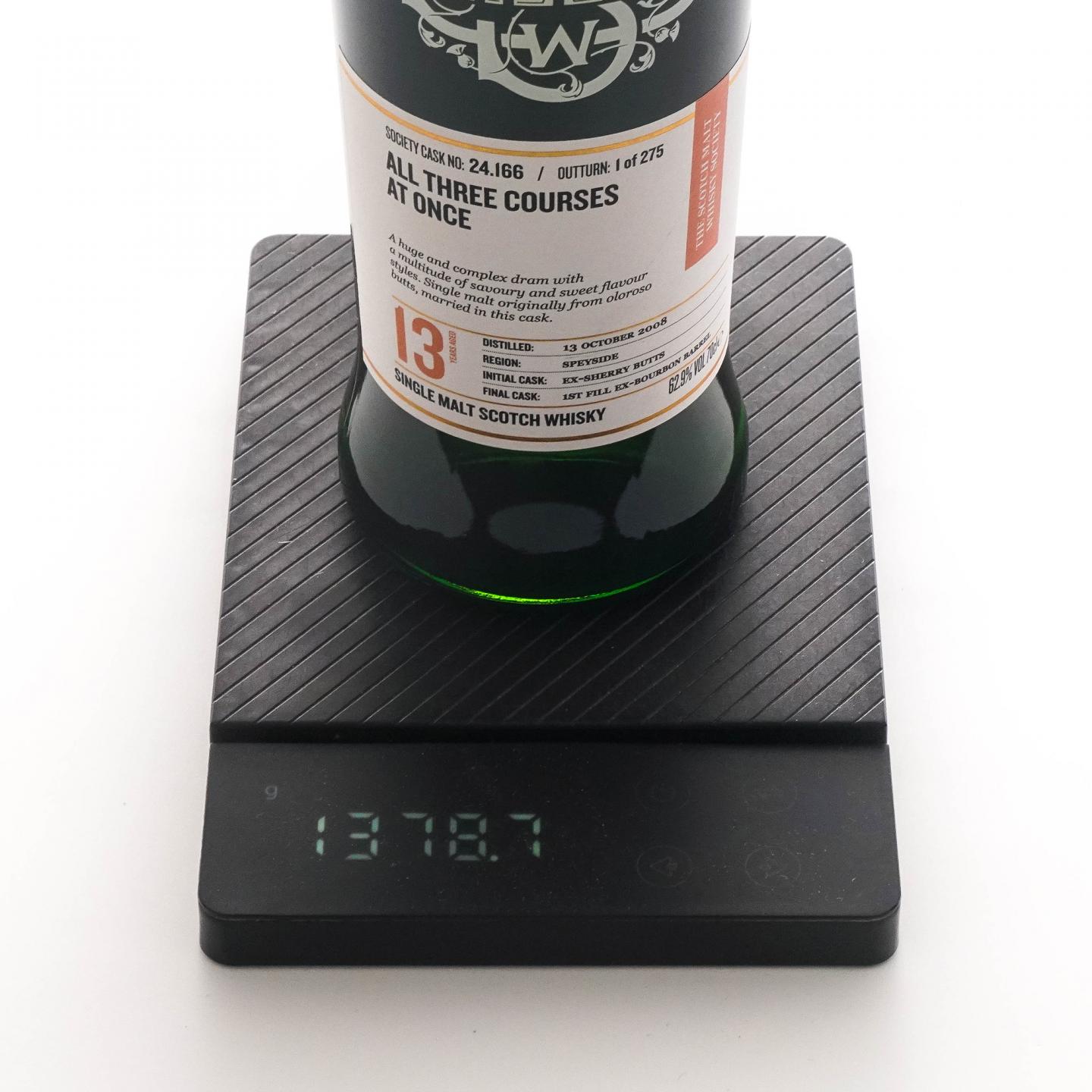 SMWS 24.166 麦卡伦 13年 2008