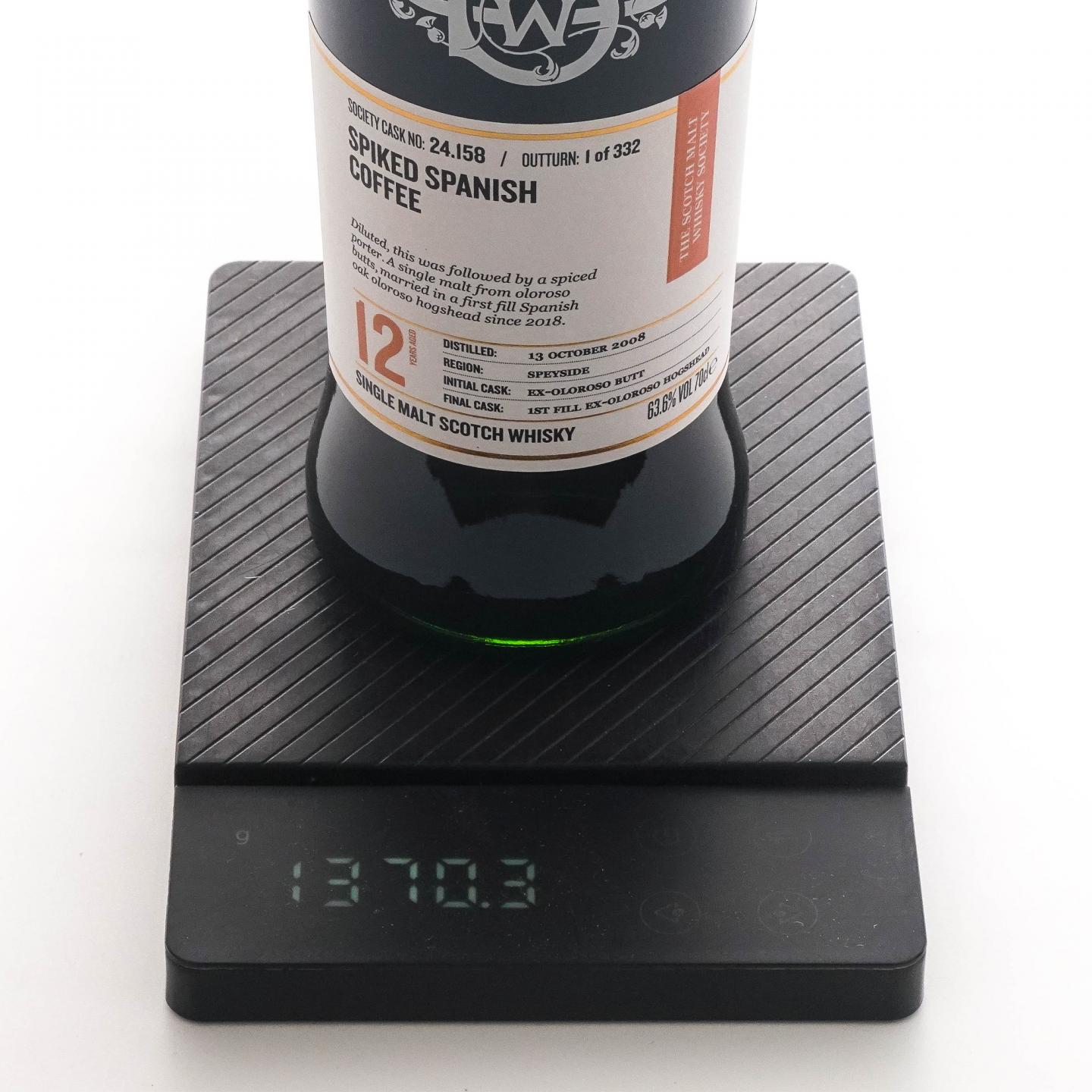 SMWS 24.158 麦卡伦 12年 2008 雪莉桶