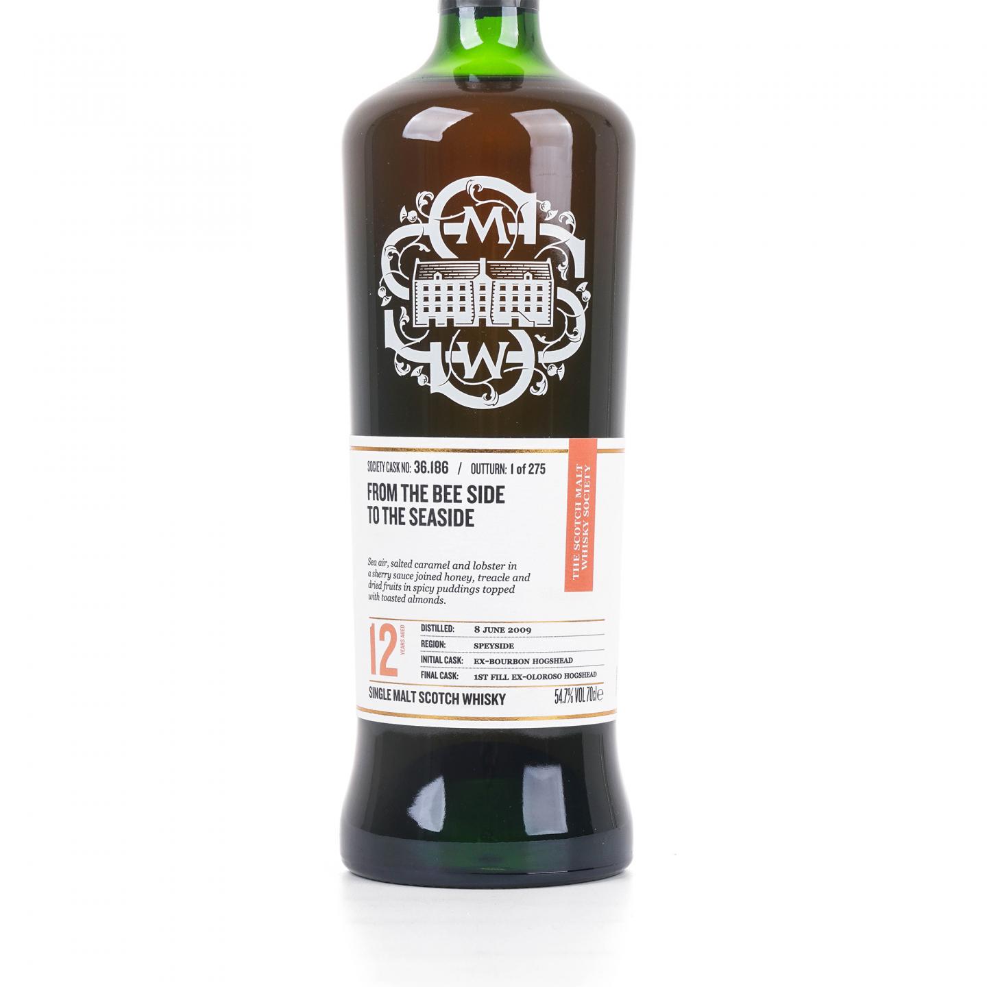 SMWS 36.186 本利林 12年 2009 雪莉桶后熟