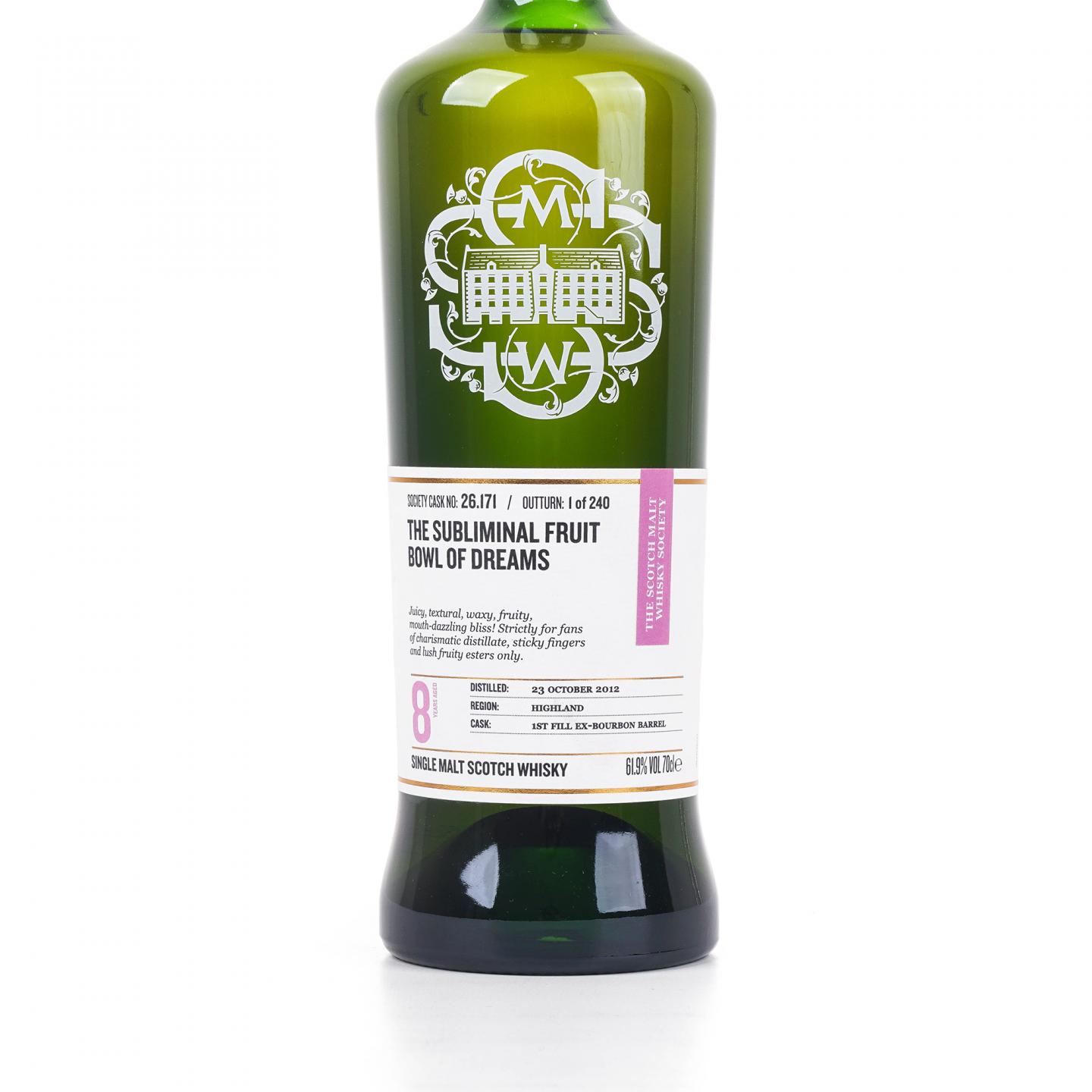 SMWS 26.171 克里尼利基 8年 2012 行货