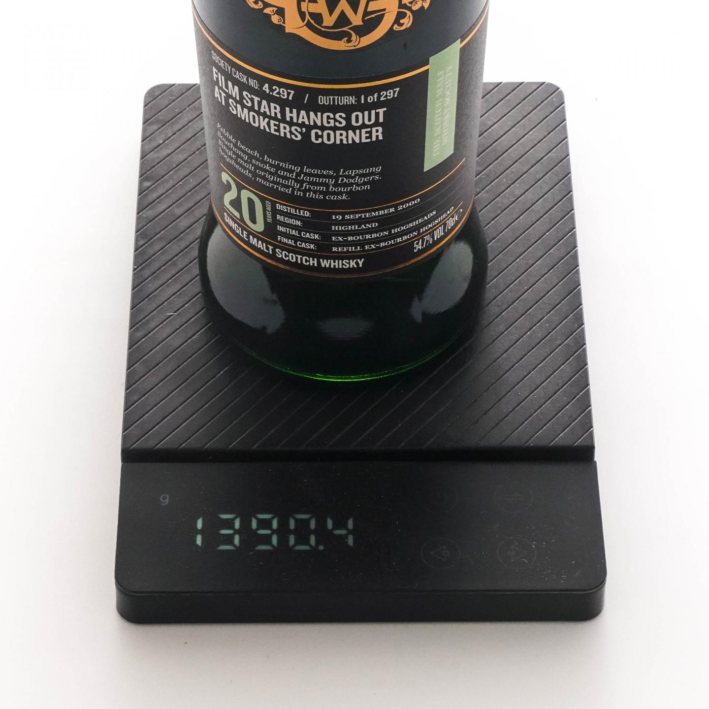 SMWS 4.297 高原骑士 20年 2000