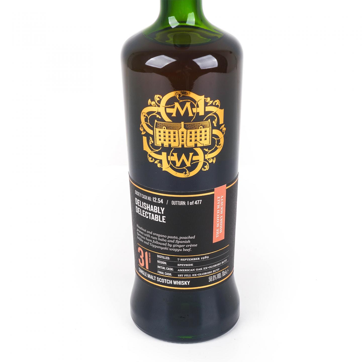 SMWS 12.54 本利亚克 31年 1989 雪莉桶