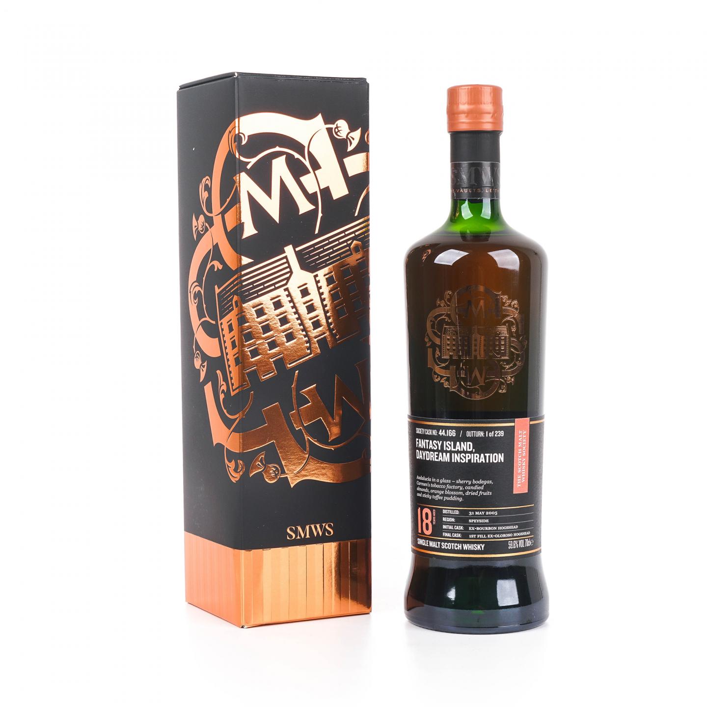 SMWS 44.166 克莱拉奇 18年 2005 雪莉桶后熟