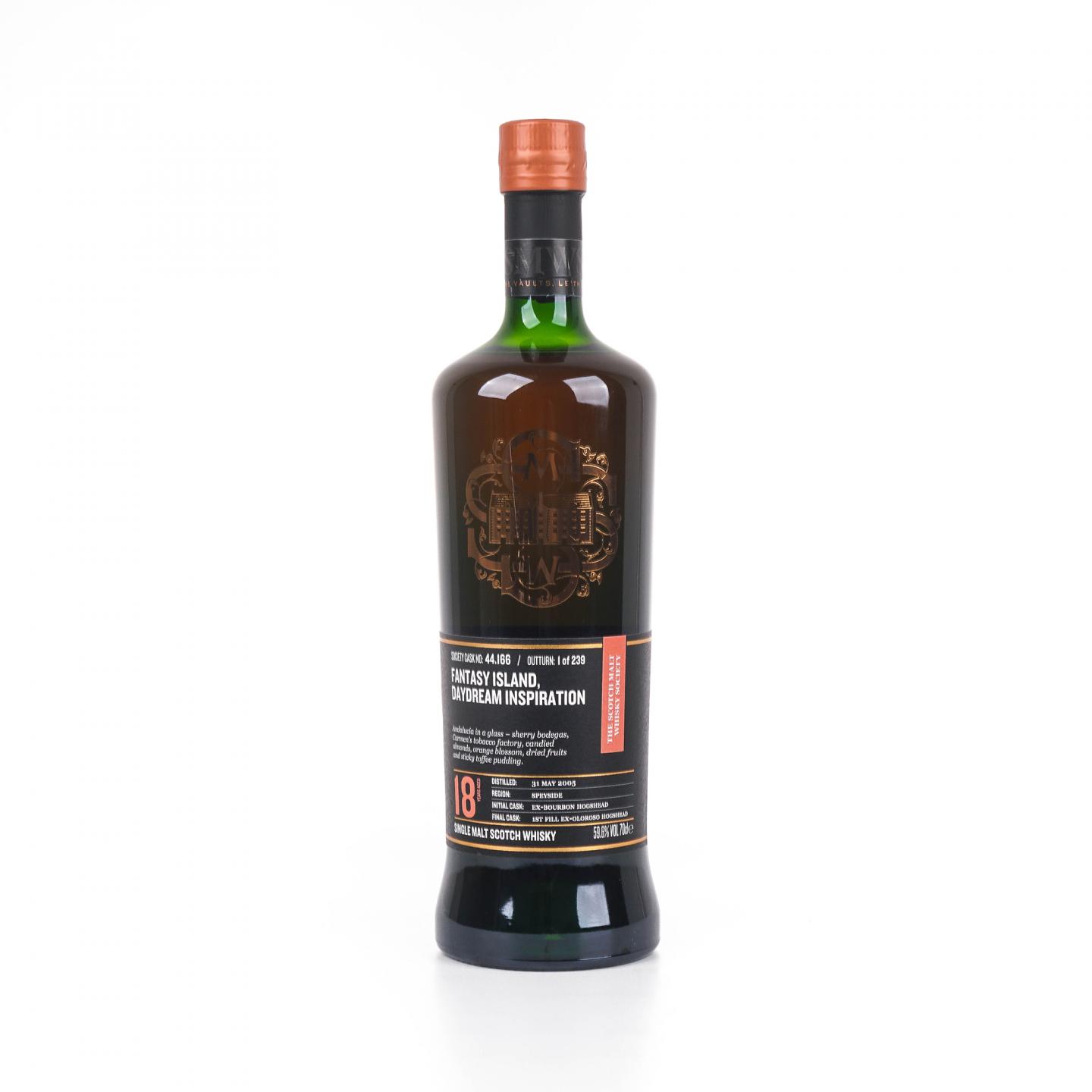 SMWS 44.166 克莱拉奇 18年 2005 雪莉桶后熟