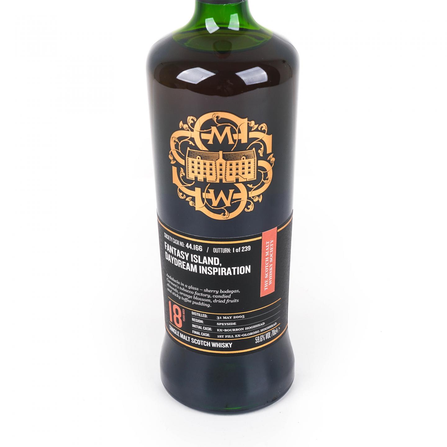 SMWS 44.166 克莱拉奇 18年 2005 雪莉桶后熟