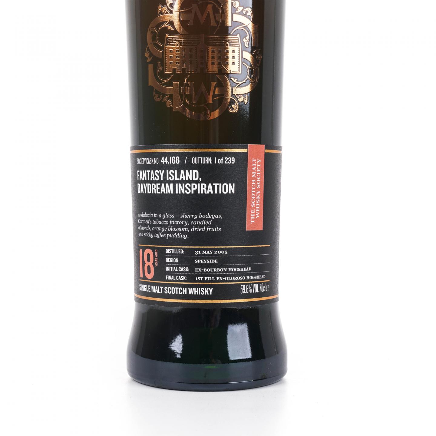 SMWS 44.166 克莱拉奇 18年 2005 雪莉桶后熟