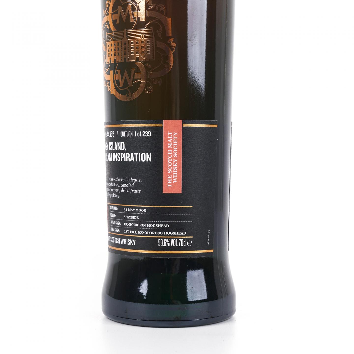 SMWS 44.166 克莱拉奇 18年 2005 雪莉桶后熟