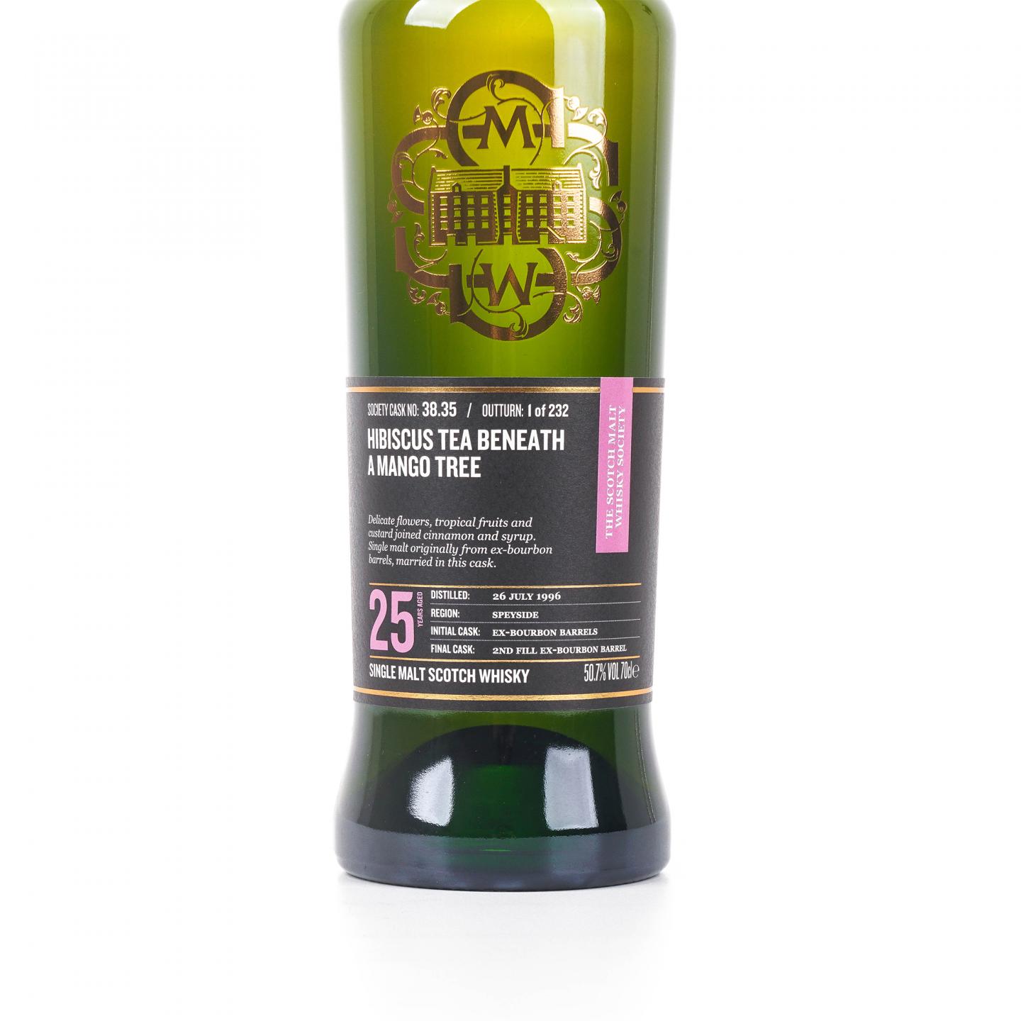 SMWS 38.35 凯普多尼克 25年 1996