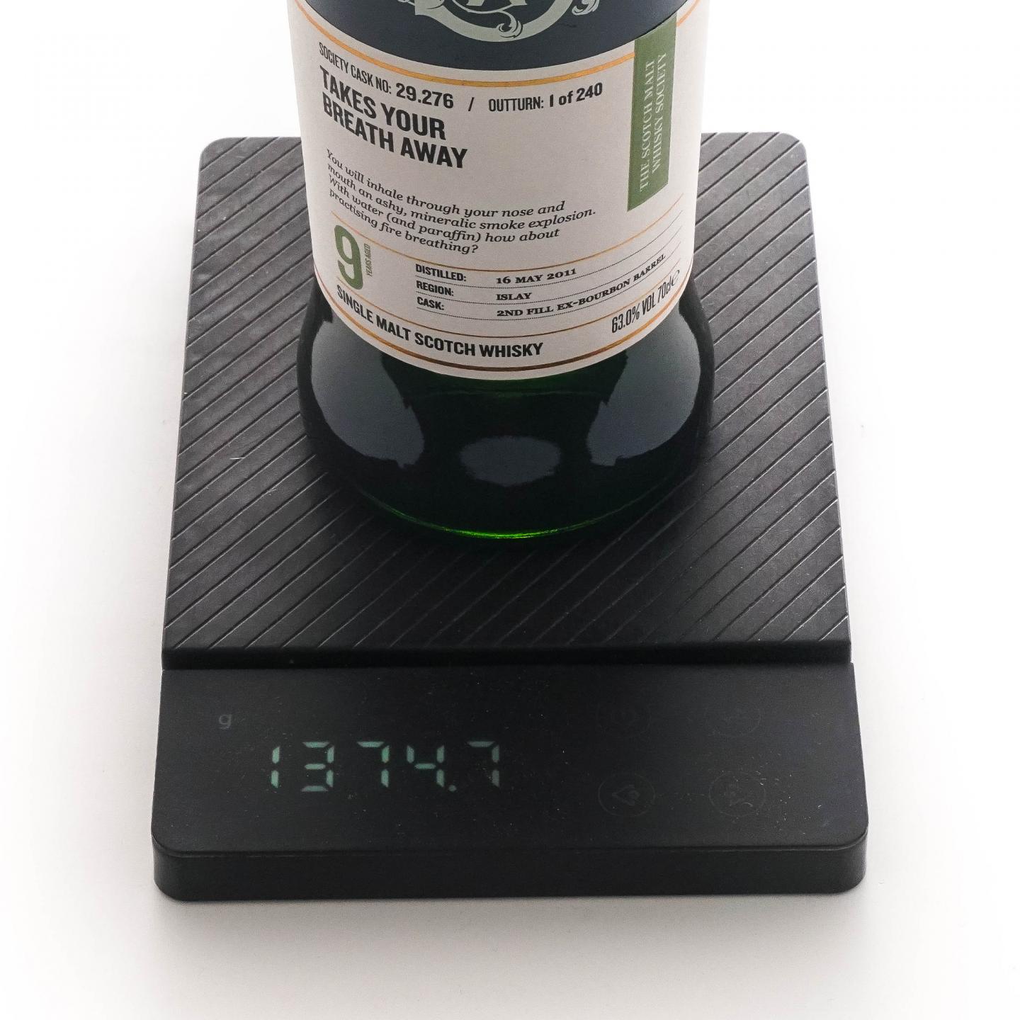 SMWS 29.276 拉弗格 9年 2011