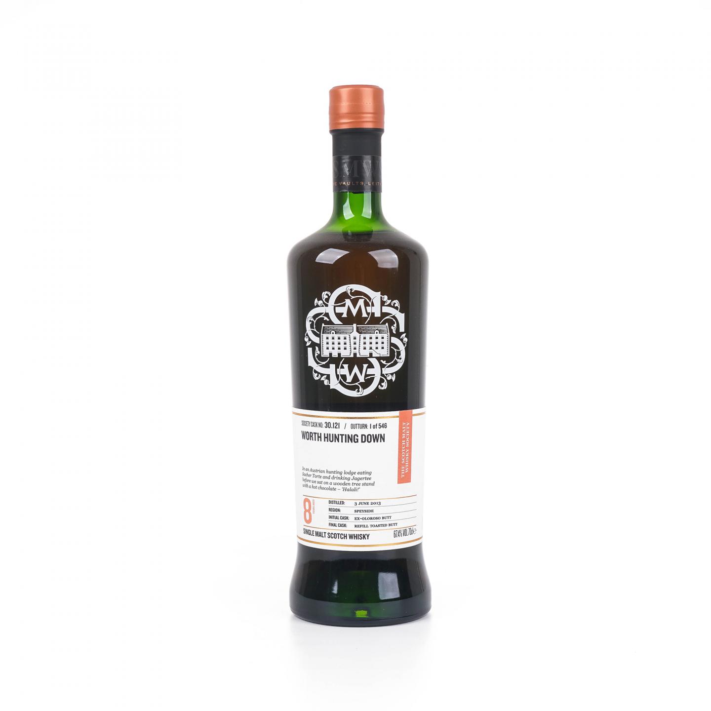 SMWS 30.121 格兰路思 8年 2013