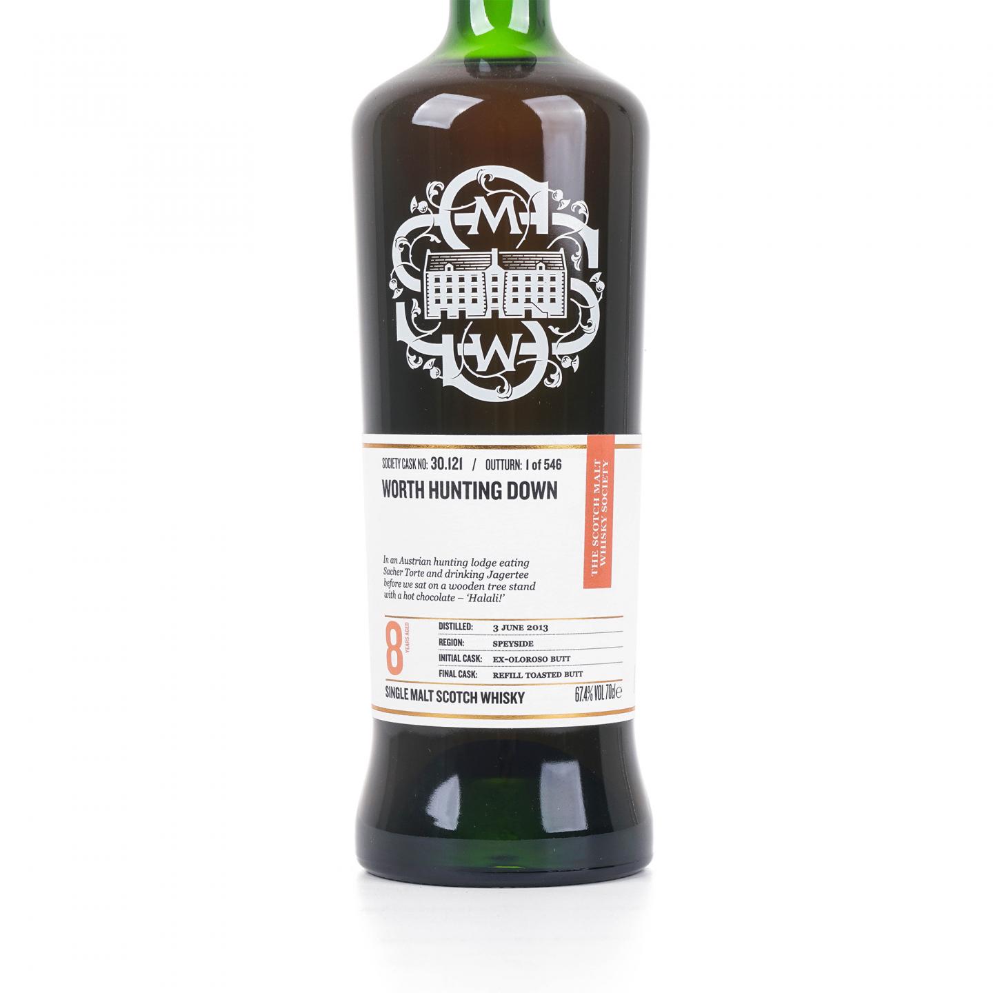 SMWS 30.121 格兰路思 8年 2013