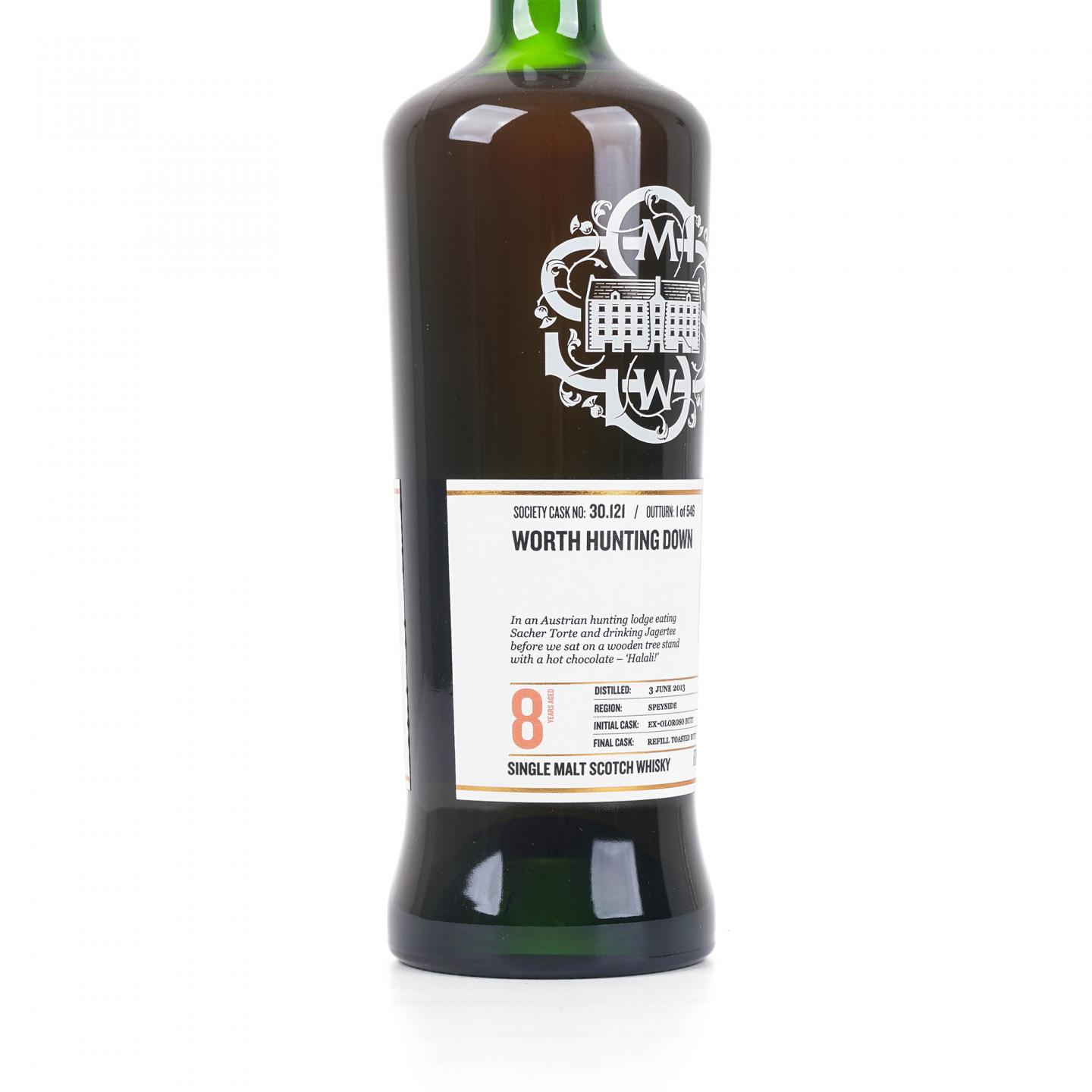 SMWS 30.121 格兰路思 8年 2013