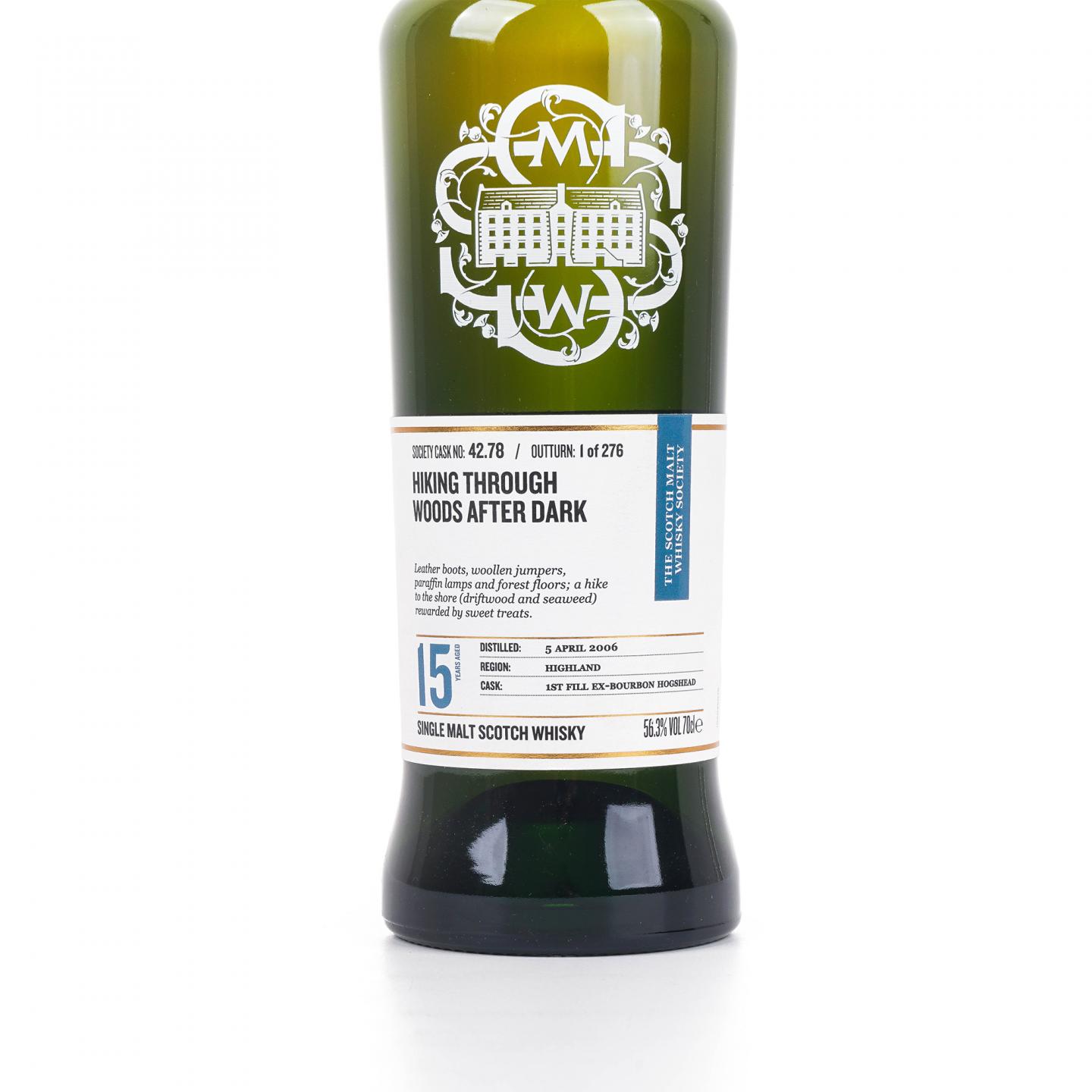 SMWS 42.78 托伯莫里 15年 2006