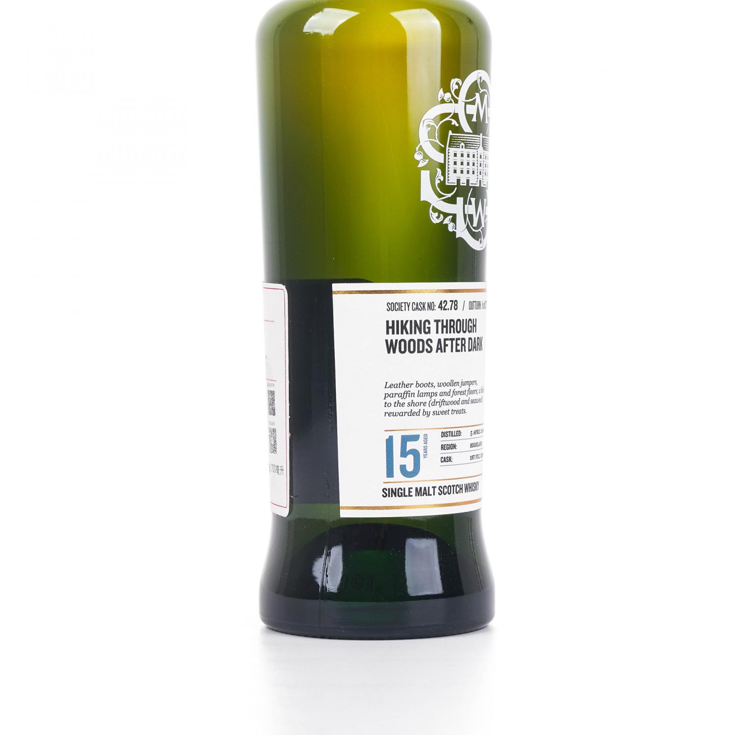 SMWS 42.78 托伯莫里 15年 2006