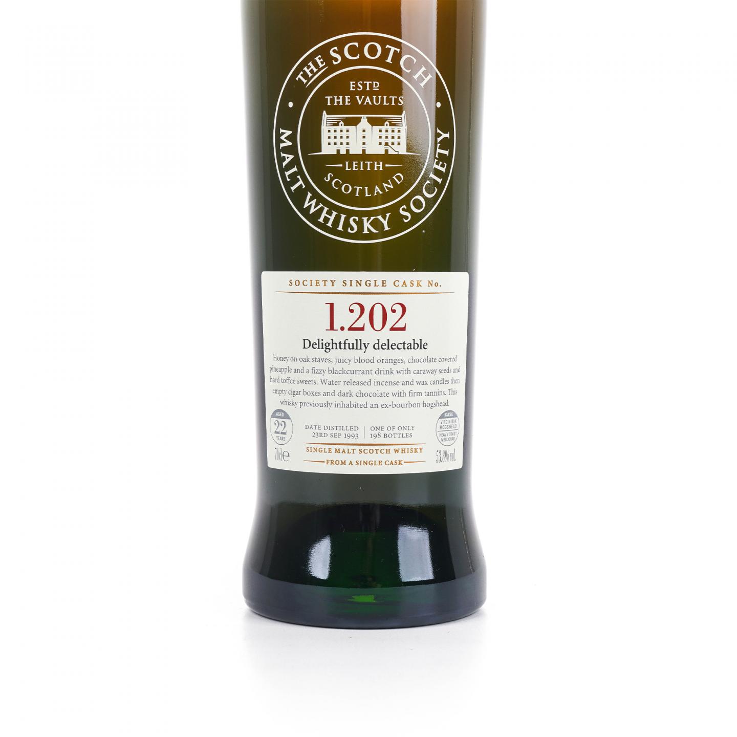 SMWS 1.202 格兰花格 22年 1993-2016