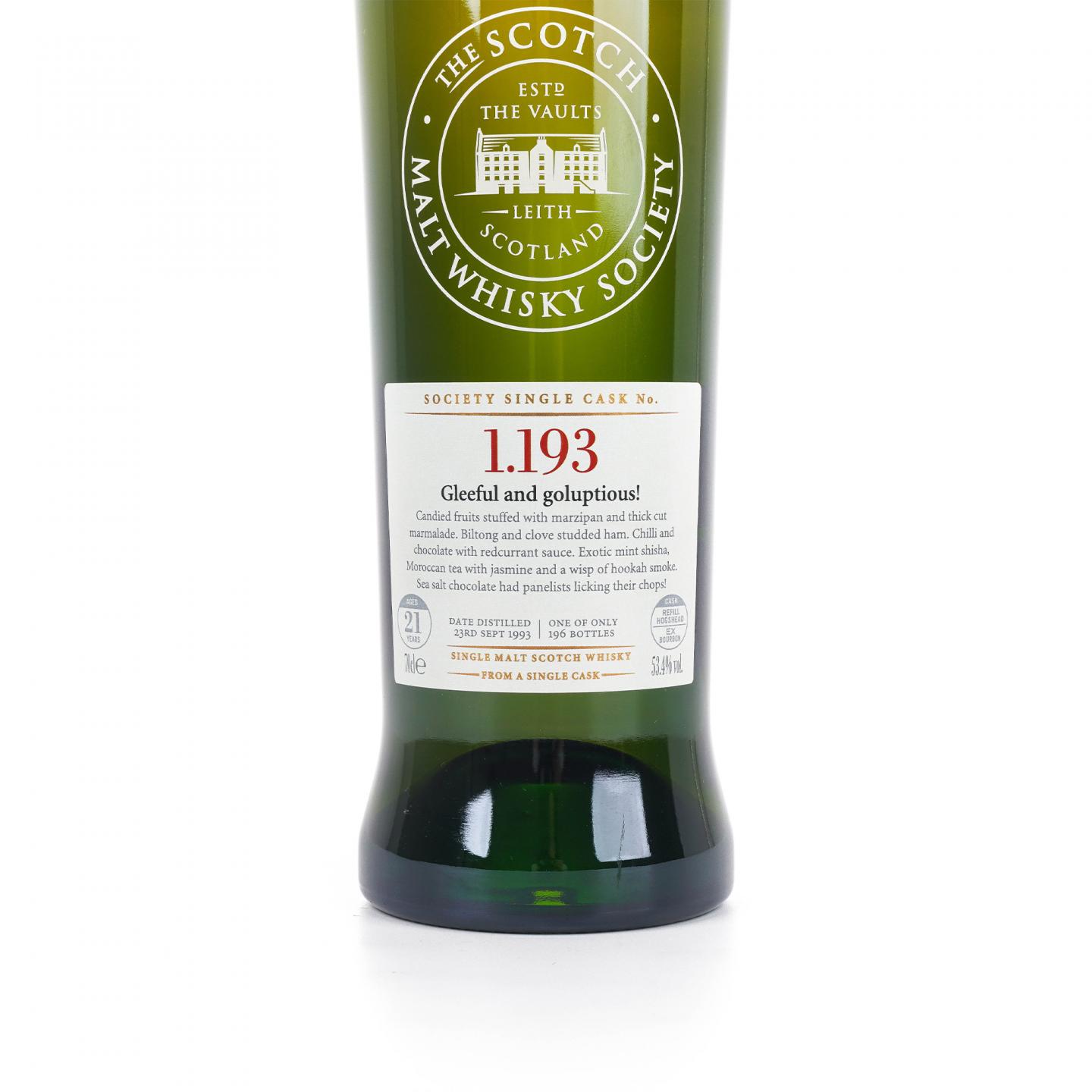 SMWS 1.193 格兰花格 21年 1993