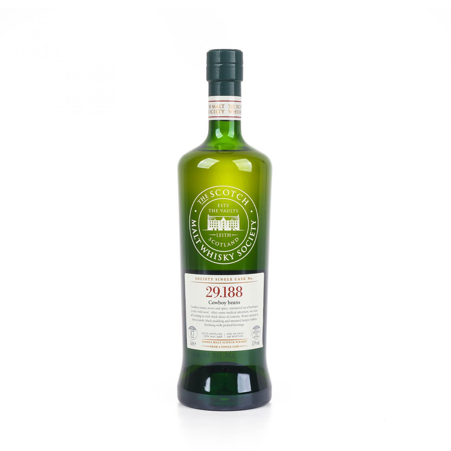 SMWS 29.188 拉弗格 17年 1998