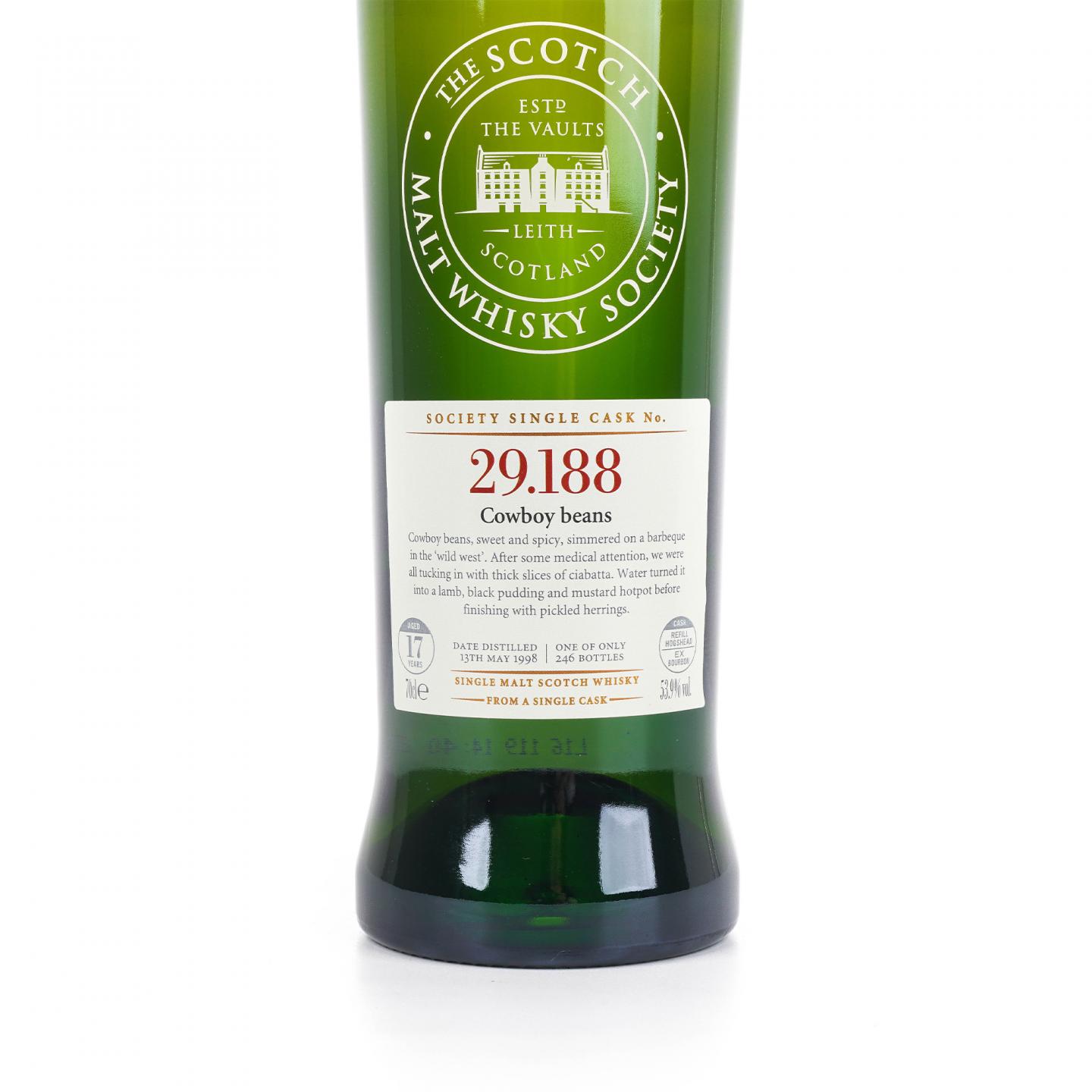 SMWS 29.188 拉弗格 17年 1998