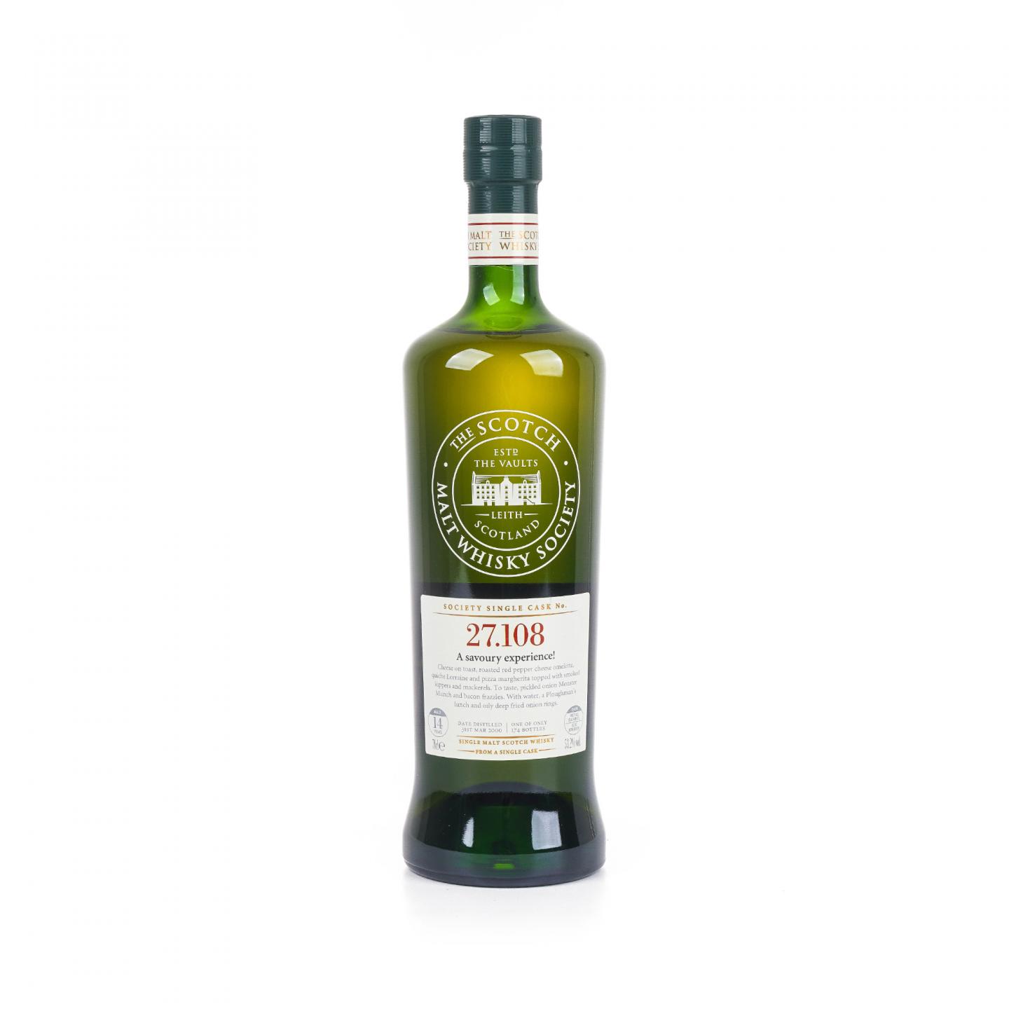 SMWS 27.108 云顶 14年 2000