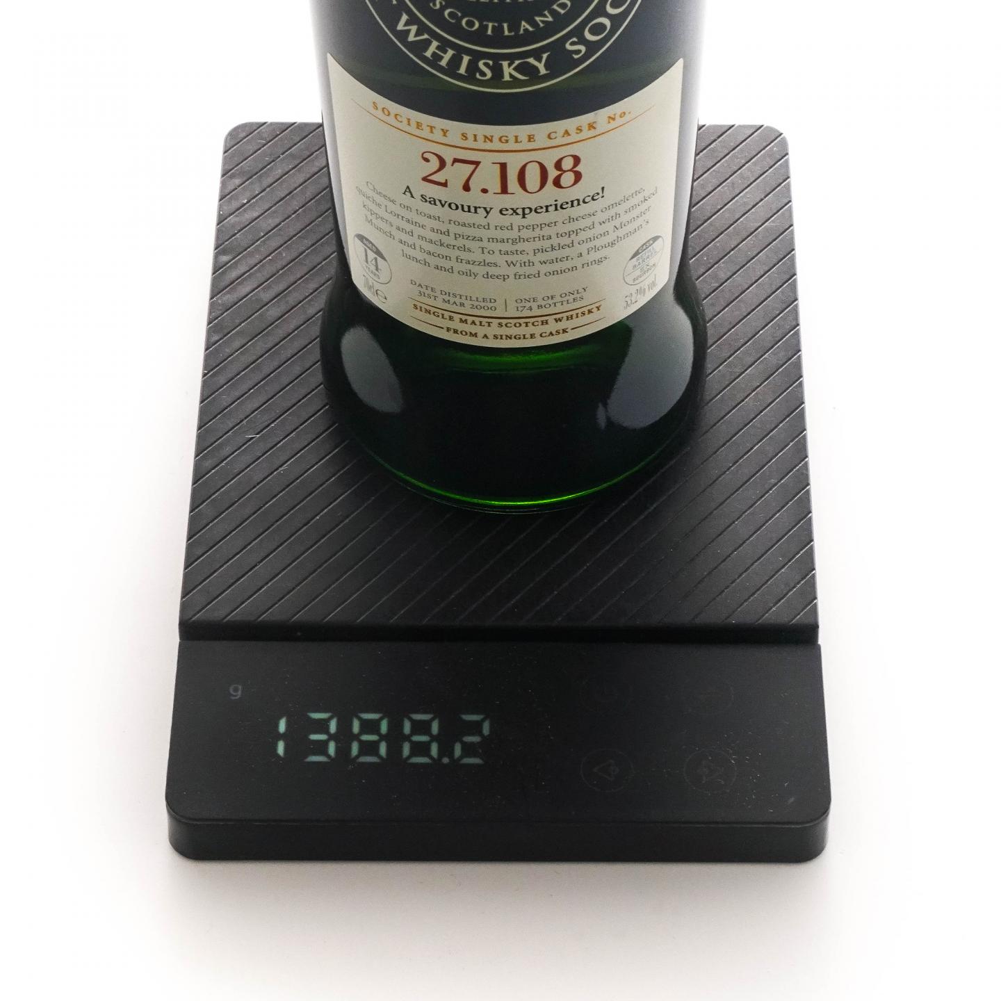 SMWS 27.108 云顶 14年 2000