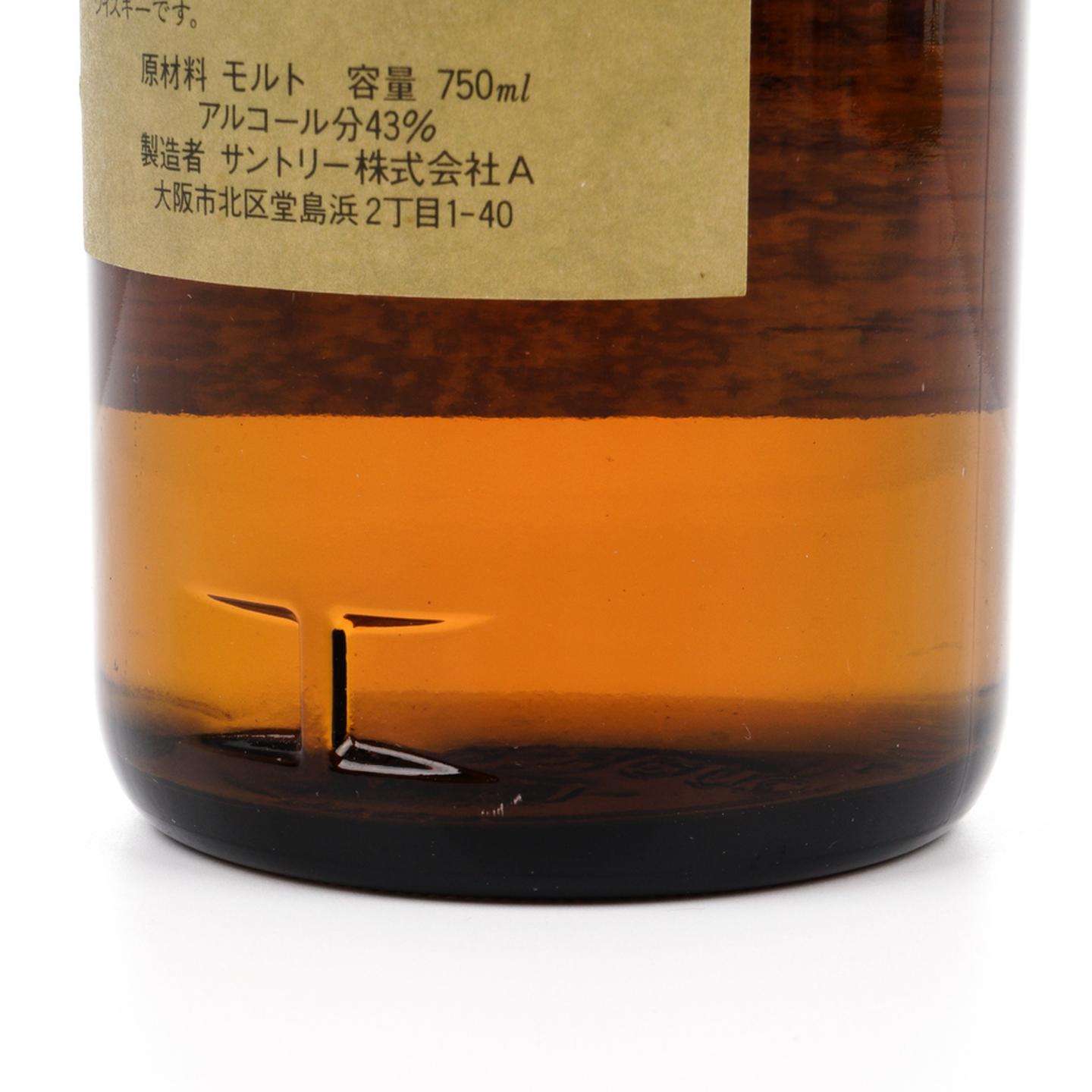 三得利 木桶仕込 1981 金花标 750ml